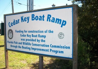 Cedar Key Marina Gulf Side Boat Ramp